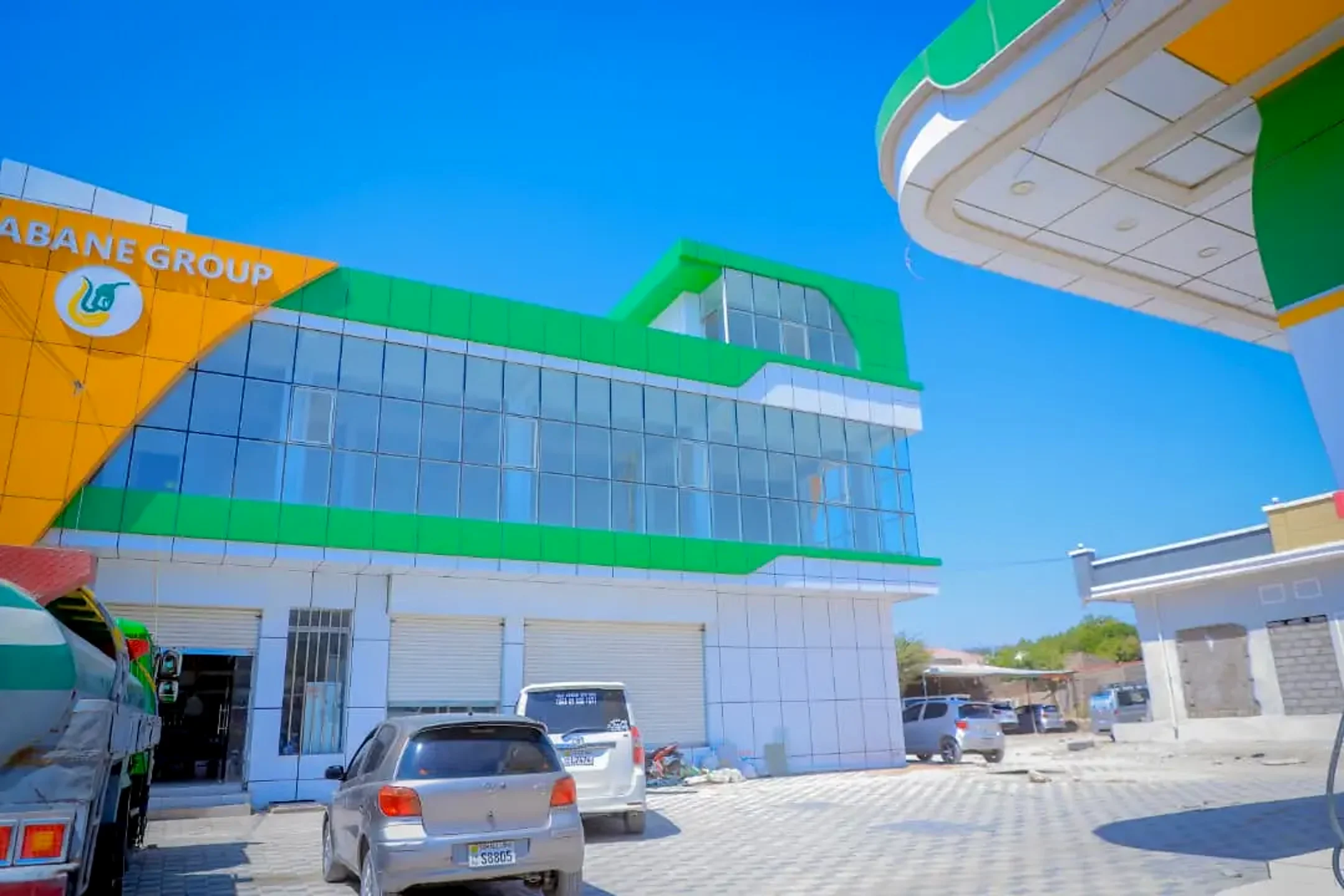 Gargaar Petroleum service building and forecourt